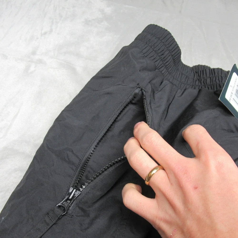 Freeze Wear Snow Pants Men Large‎ Black Wind Water Resistant Insulated 32x29 NEW